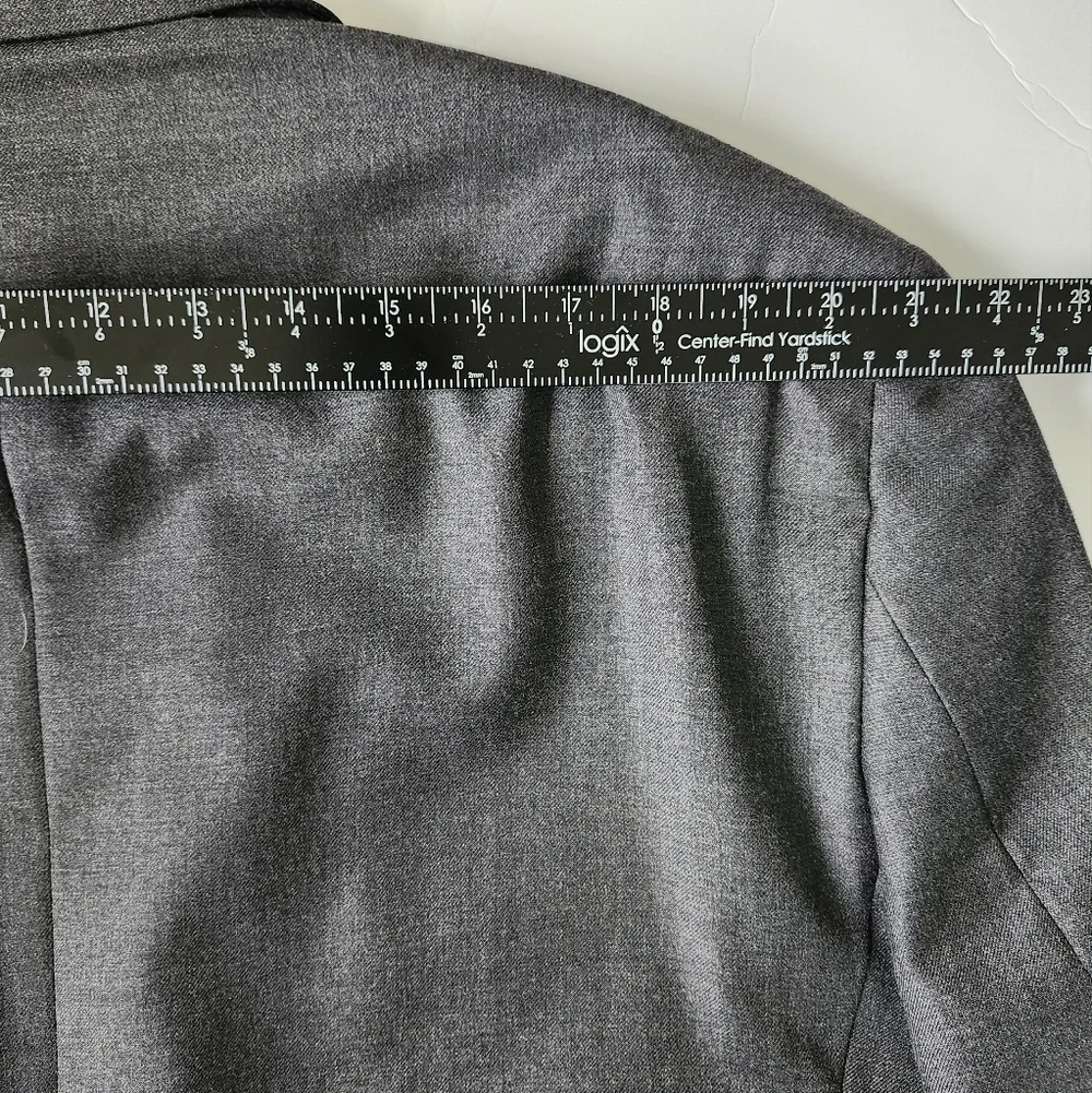 Jos A Bank 48R Charcoal Grey Traveler Blazer Suit Jacket Sport Coat Tailored Fit